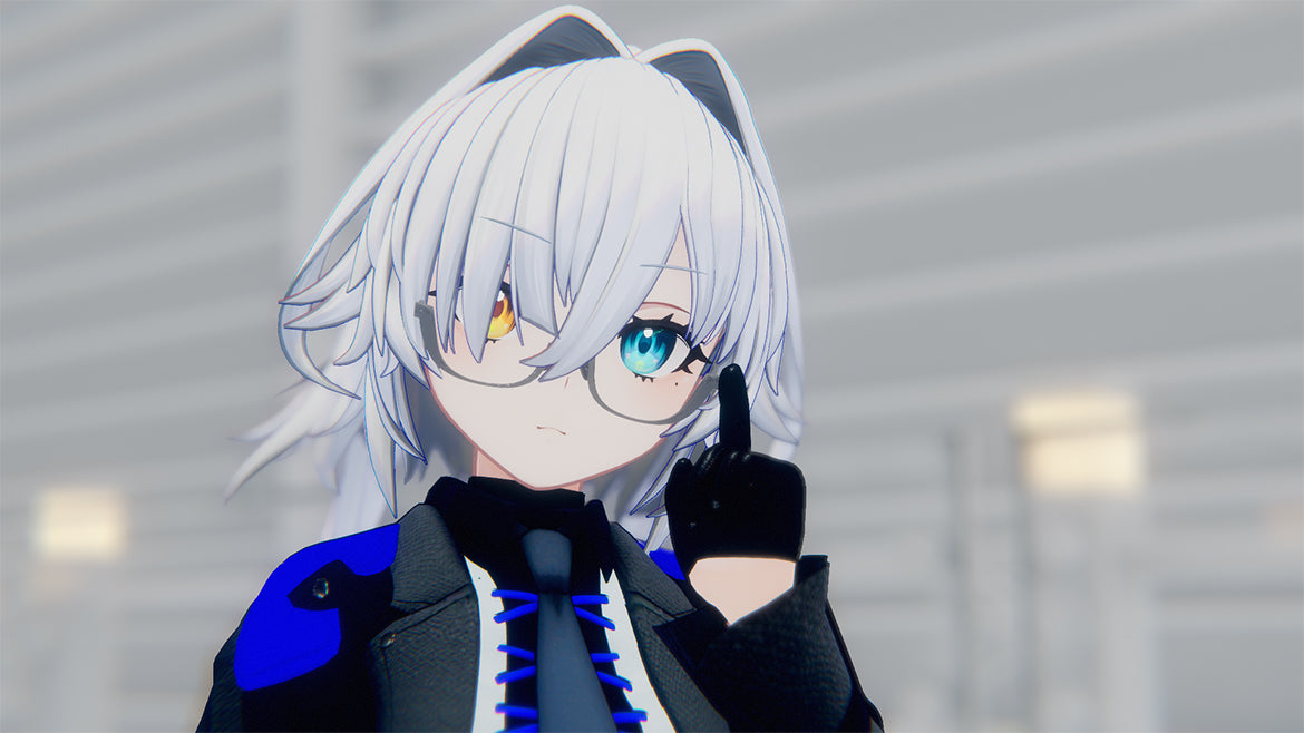 Cyberpunk Blaven Novel Tailcoat for Chise (VRChat) | Geek Jack VR