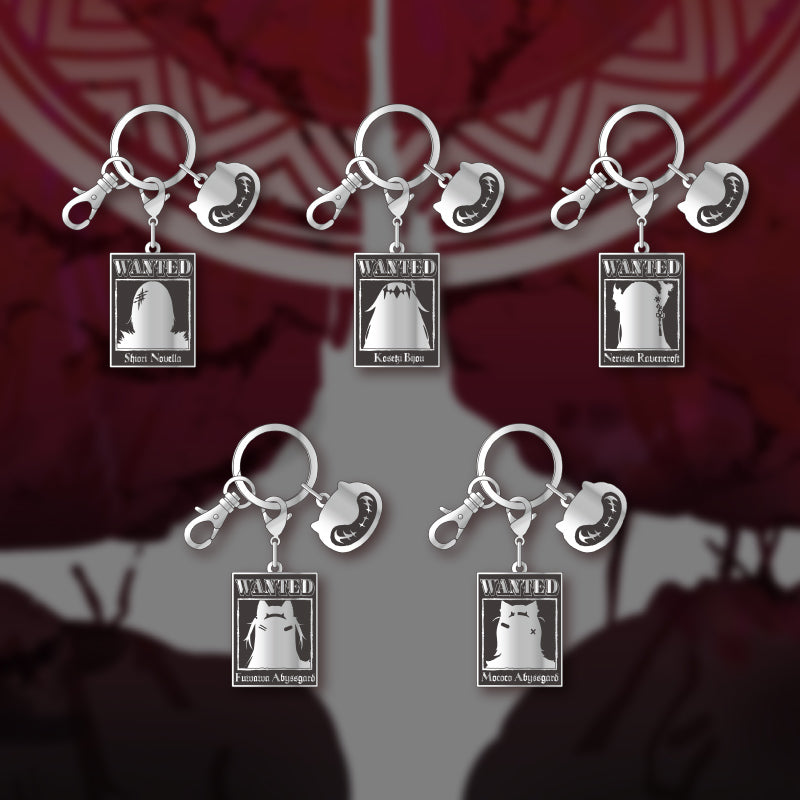 [20240131 - 20240304] "hololive English -Advent- Half-Year Celebration" [WANTED] Metal Keychain