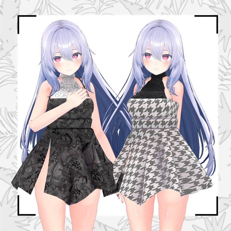 [20241129 - ] "monoTone" 3D Avatar Outfit 5 Avatars Compatibility "One-piece & Swimwear" [Compatible with Shinra/Manuka/Selestia/Sio/Kikyo] (for VRChat)