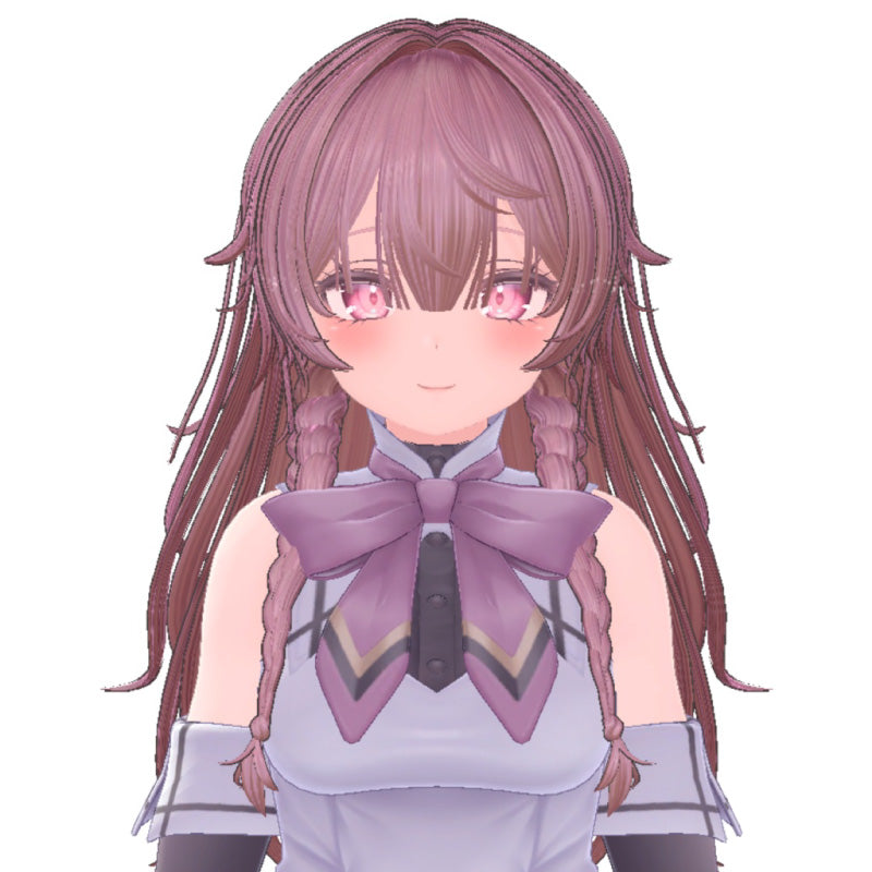 [20251127 - ] "Shop YahoYaho"【兼容 13 款 avatar】双马尾辫 (适用于VRChat)