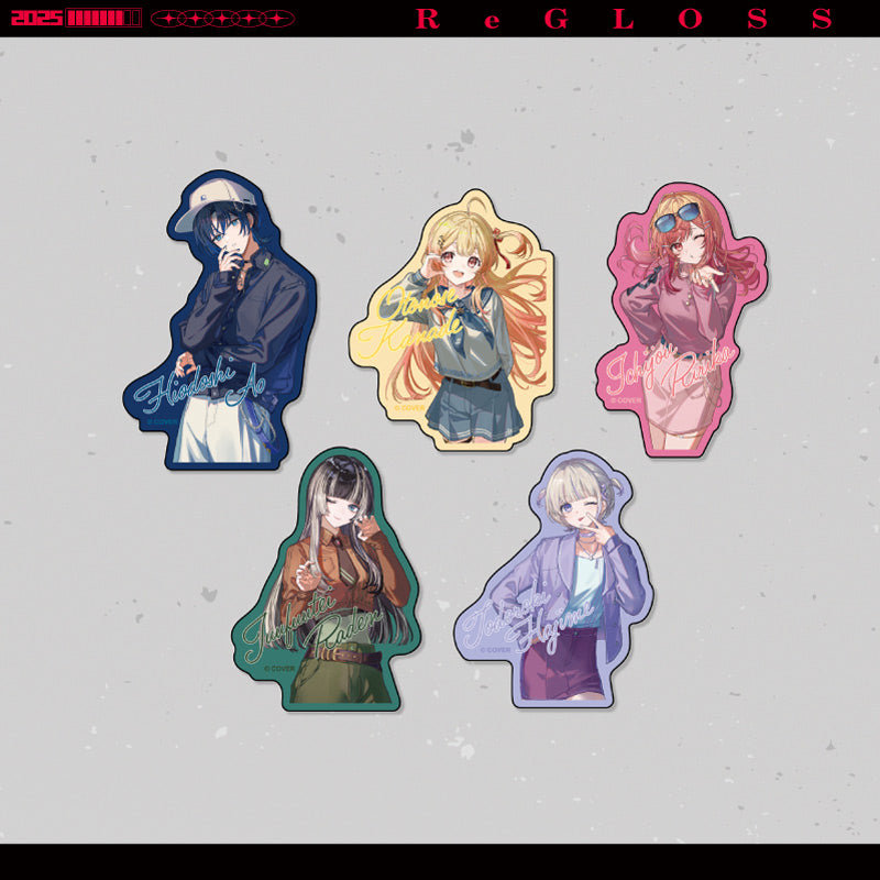 [20250912 - ] "ReGLOSS 2nd Anniversary Celebration" Sticker Set