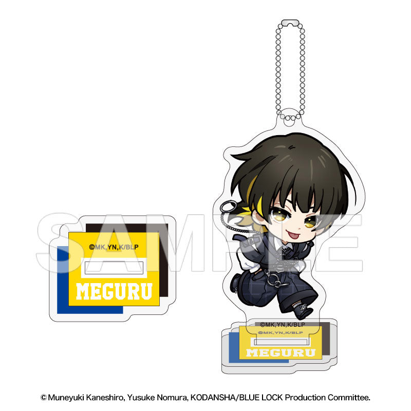 [20241004 - ] "BLUE LOCK" Chibi Character Acrylic Stand Keychains Harness Style