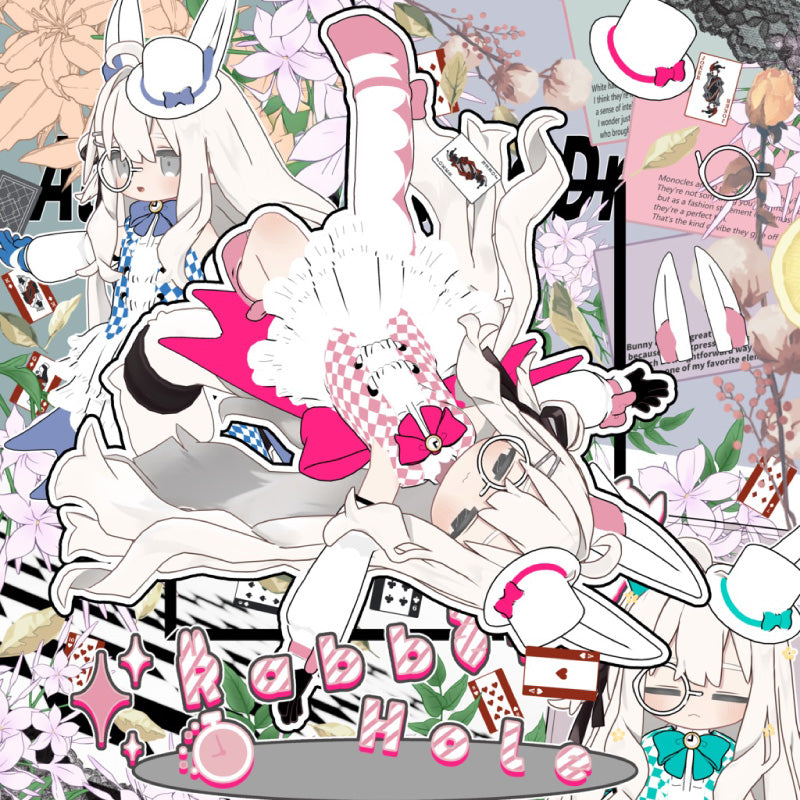 Vrchat White Robe Rabbit Hole — VRChat White Rabbit Outfit for 4+ Avatars | Geek Jack VR