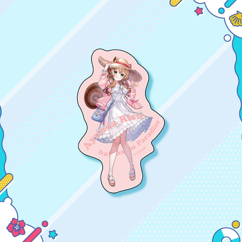 [20250726 - 20250901] "holonatsu Paradise Merch vol.2" Clear Sticker - hololive Indonesia