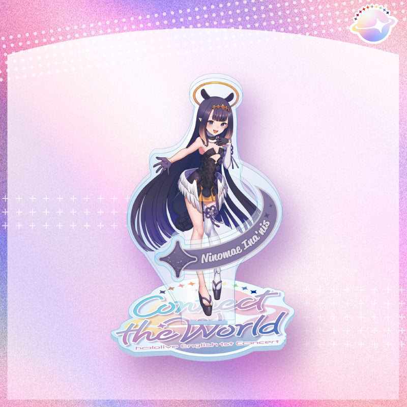 "[Resale] "hololive English 1st Concert -Connect the World-" Concert Merchandise" Acrylic Stand