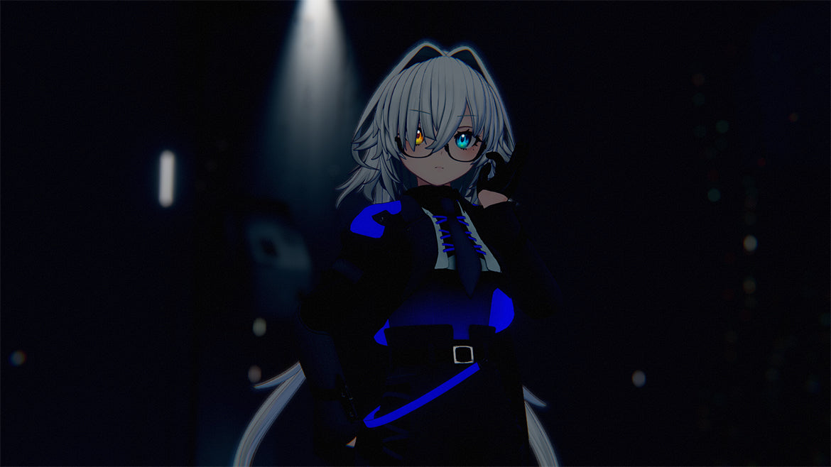 Cyberpunk Blaven Novel Tailcoat for Chise (VRChat) | Geek Jack VR