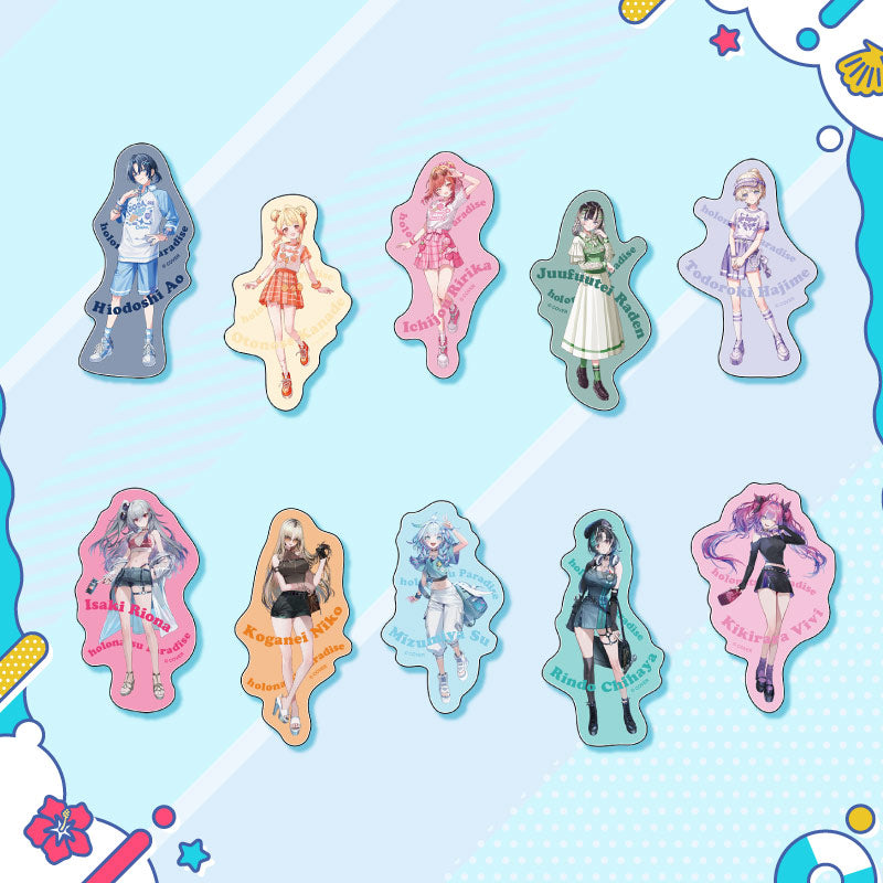 [20250726 - 20250901] "holonatsu Paradise Merch vol.2" Clear Sticker - hololive DEV_IS