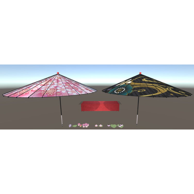 [20250425 - ] "IKA 3DCG art studio" Cherry Blossom Tea House Set (13 items)