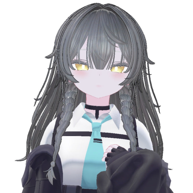[20251127 - ] "Shop YahoYaho"【兼容 13 款 avatar】双马尾辫 (适用于VRChat)