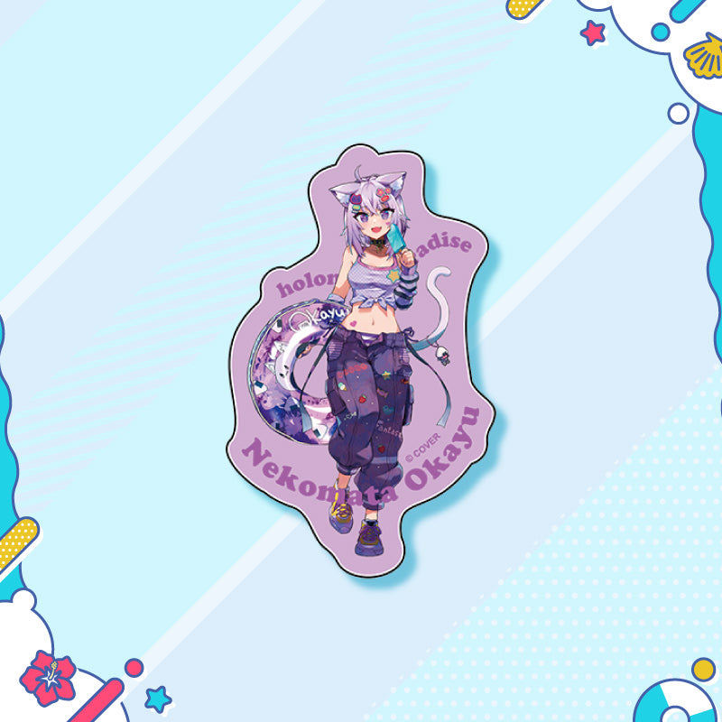 [20250726 - 20250901] "holonatsu Paradise Merch vol.2" Clear Sticker - GAMERS & Gen 3 & Gen 4