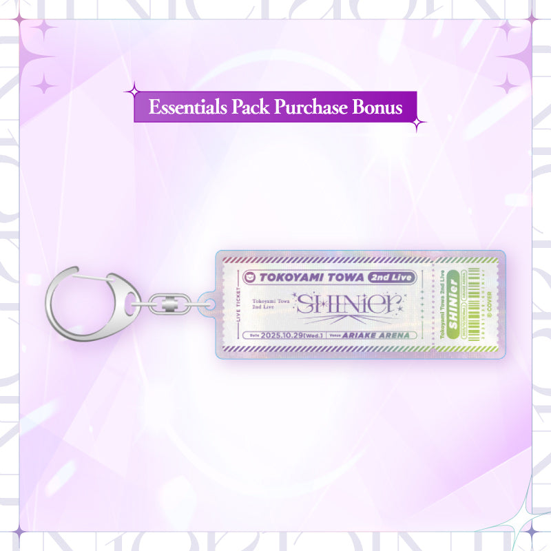 【提前发货】Tokoyami Towa 2nd Live "SHINier" 演唱会周边 - 应援套装