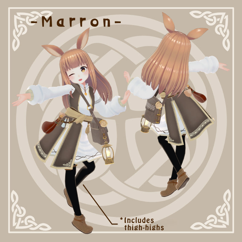 [20251121 - ] "Eichi" 旅人穿搭 [兼容10款avatar] (VRChat适用)