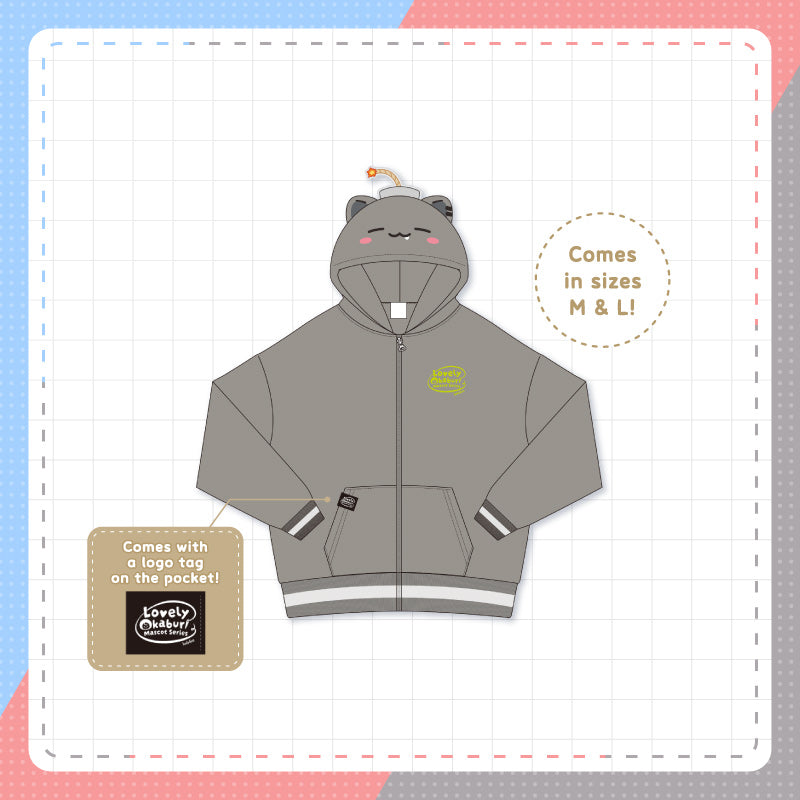 [20250421 - 20250526] "Lovely Okaburi Mascot Series vol.3" Okaburi连帽衫