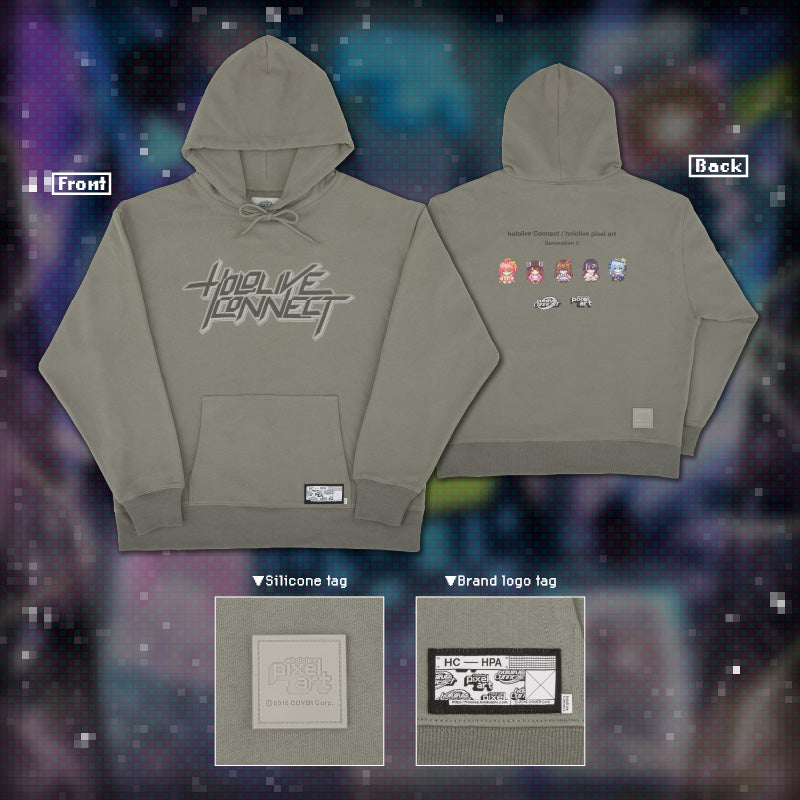 [20240912 - ] "hololive Connect hololive pixel art Generation 0" Hoodie