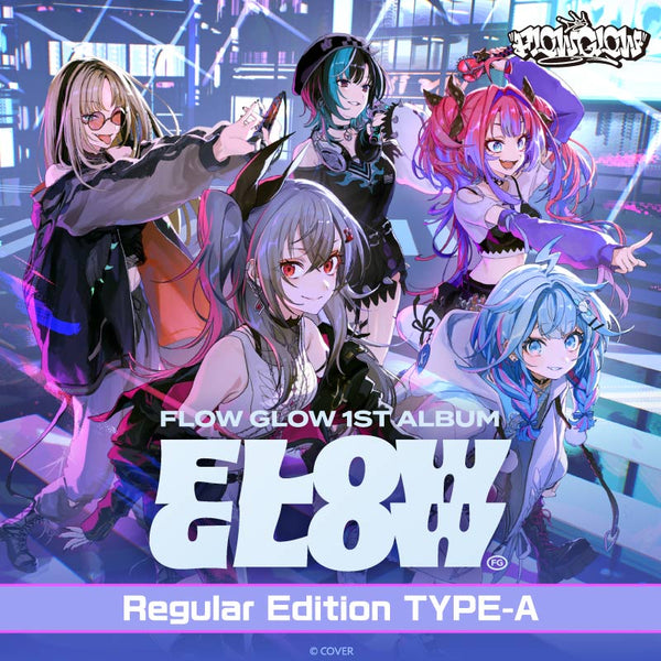 [20251109 - ] "FLOW GLOW" 1st Album "FLOW GLOW" Regular Edition TYPE-A (Including hololive TCG PR Card in First Press Editions)