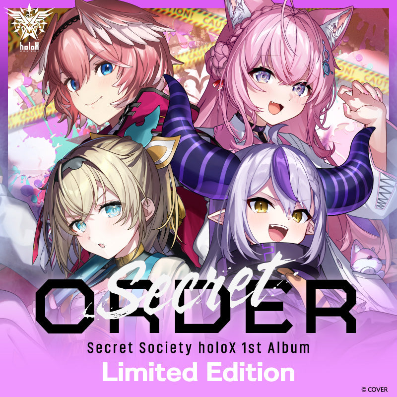 [20251201 - ] "秘密结社holoX 1st Album [Secret ORDER]" 完全生产限定盘