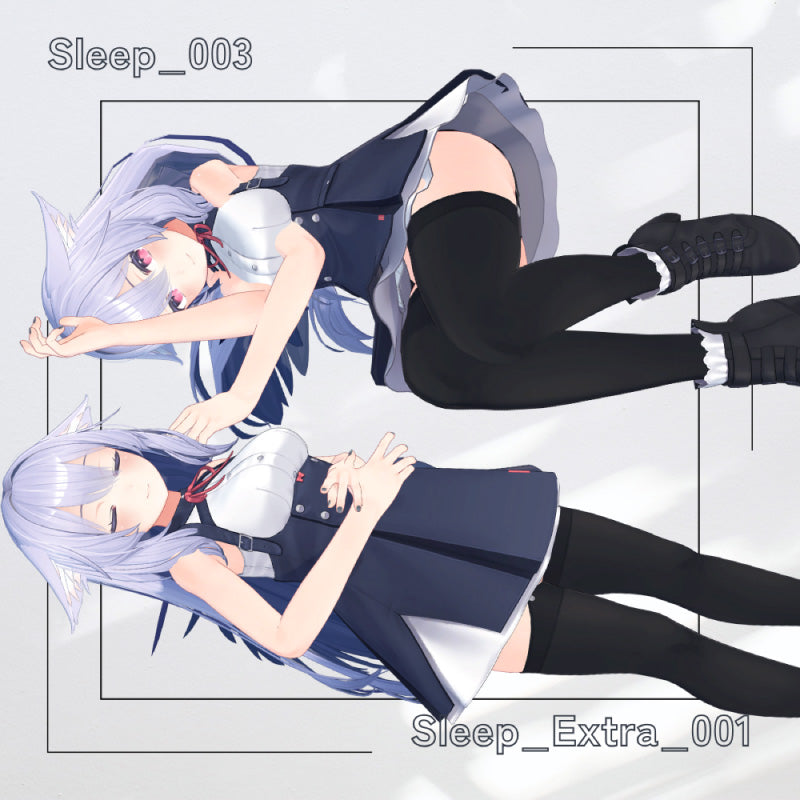 [20250114- ] "V WORLD" [Avatar Motion & Poses] Animation Collection “Sleep” – Perfect for Photoshoots (VRC/Modifications/For Games)