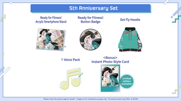 [20251206 - 20260113] [Limited Quantity/Handwritten Bonus] "Pavolia Reine 5th Anniversary" Merch Complete Set Limited Edition