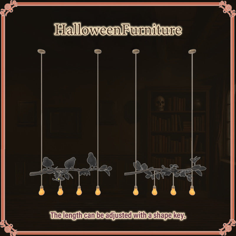 [20251021 - ] "IKA 3DCG art studio" Halloween Furniture (29 items) [For VRChat]