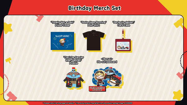 [20250830 - 20251006] [Limited Quantity/Handwritten Bonus] "Kaela Kovalskia Birthday Celebration 2025" Merch Complete Set Limited Edition