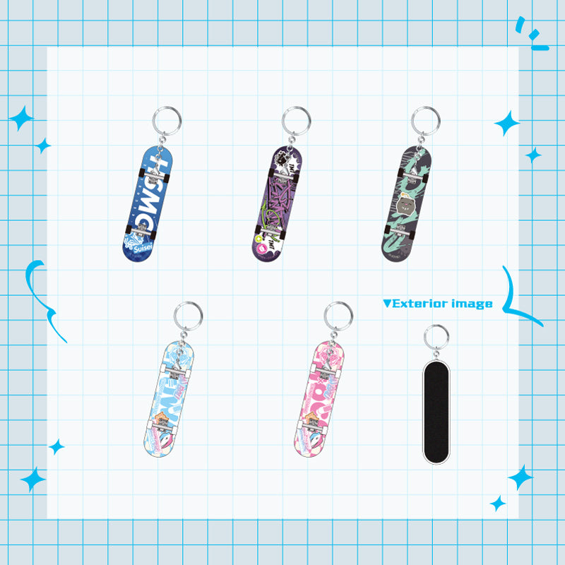 [20241216 - ] "hololive Seasonal Days Winter Street" Fingerboard Keychain