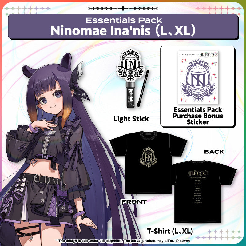 In-Stock Merch】hololive English 3rd Concert -All for One- Concert