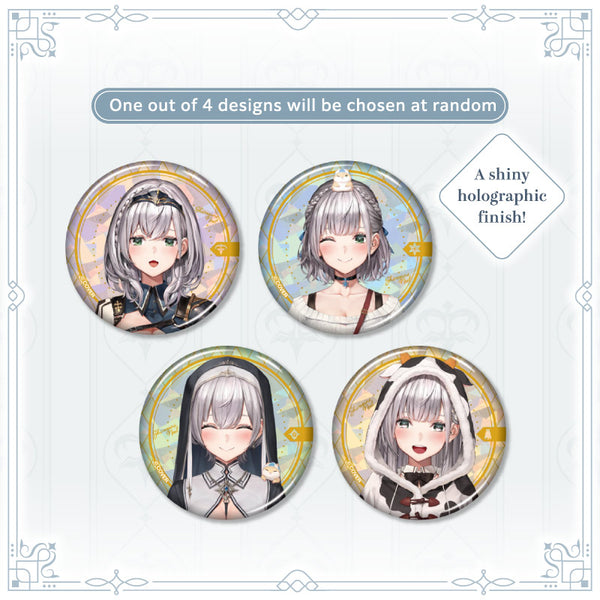 [20250815 - 20250916] "Shirogane Noel New Outfit & 6th Anniversary Celebration" Noe-chan ♡ Random Button Badge
