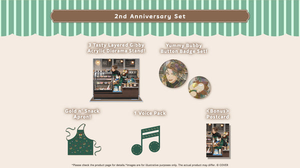 [20251117 - 20251222] "Goldbullet 2nd Anniversary" Merch Complete Set