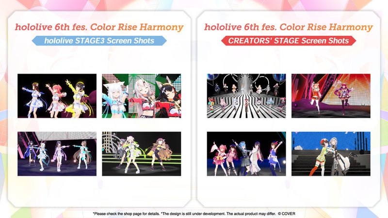 "hololive 6th fes. Color Rise Harmony" Blu-ray