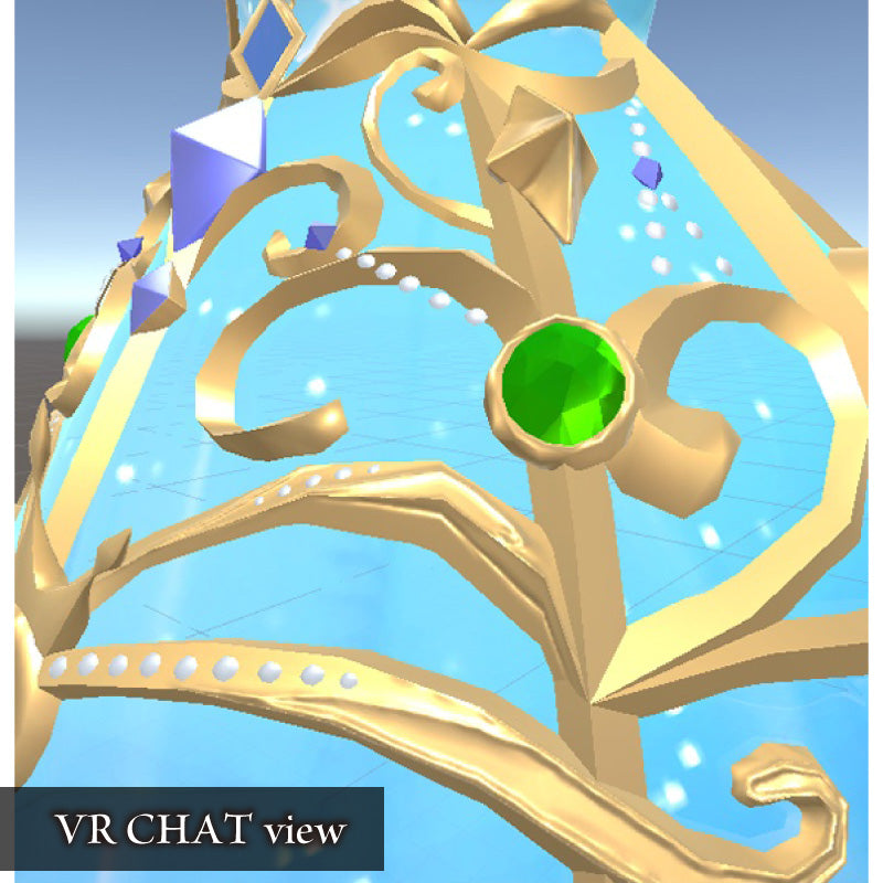 [20250623- ] "Gloria's Boutique" 魔法妖精裙（适用于游戏 + FBX + Blend + VRChat）