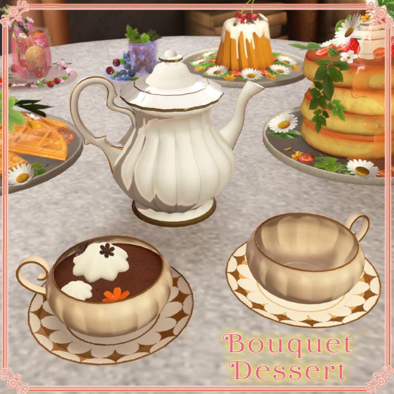 [20250916 - ] "IKA 3DCG art studio" Bouquet Dessert (27 items)