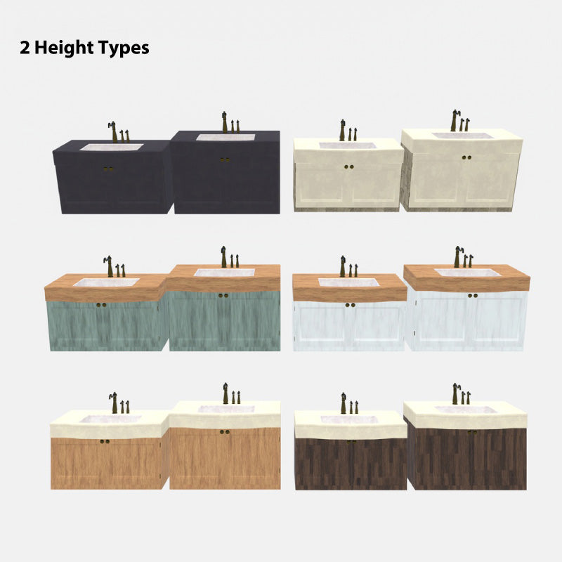 [20250218 - ] "IKA 3DCG art studio" A Set That Started as a Kitchen but Grew into a Garden (Approx. 530 Items)