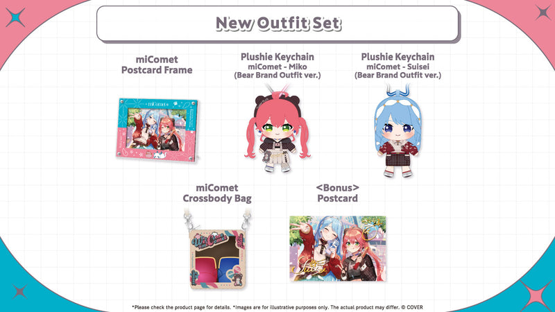 [20251002 - 20251104] "miComet New Outfit Celebration 2025" Merch Complete Set
