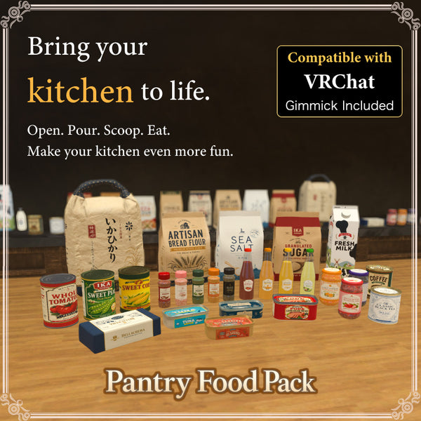 IKA 3DCG art studio — Food & Themed VRChat World Assets | Geek Jack VR