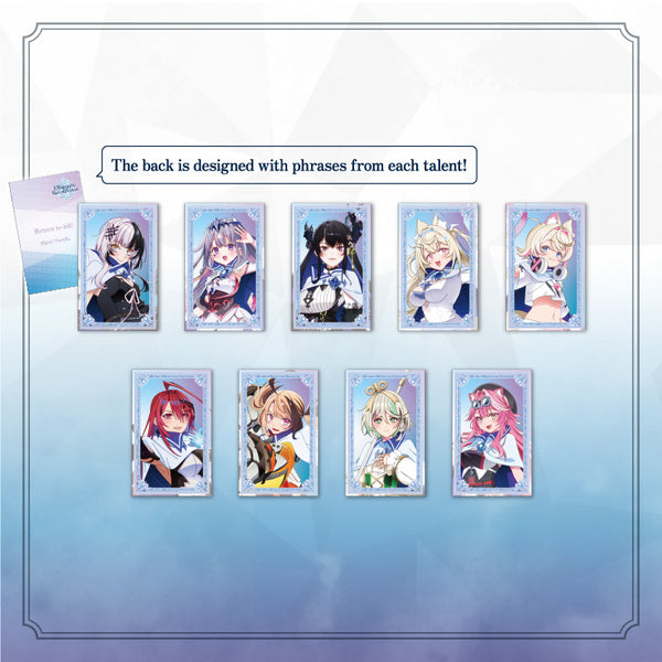 [20240831 - ]"hololive English [ENigmatic Recollection] Merch" Collection Card -Advent- & -Justice-