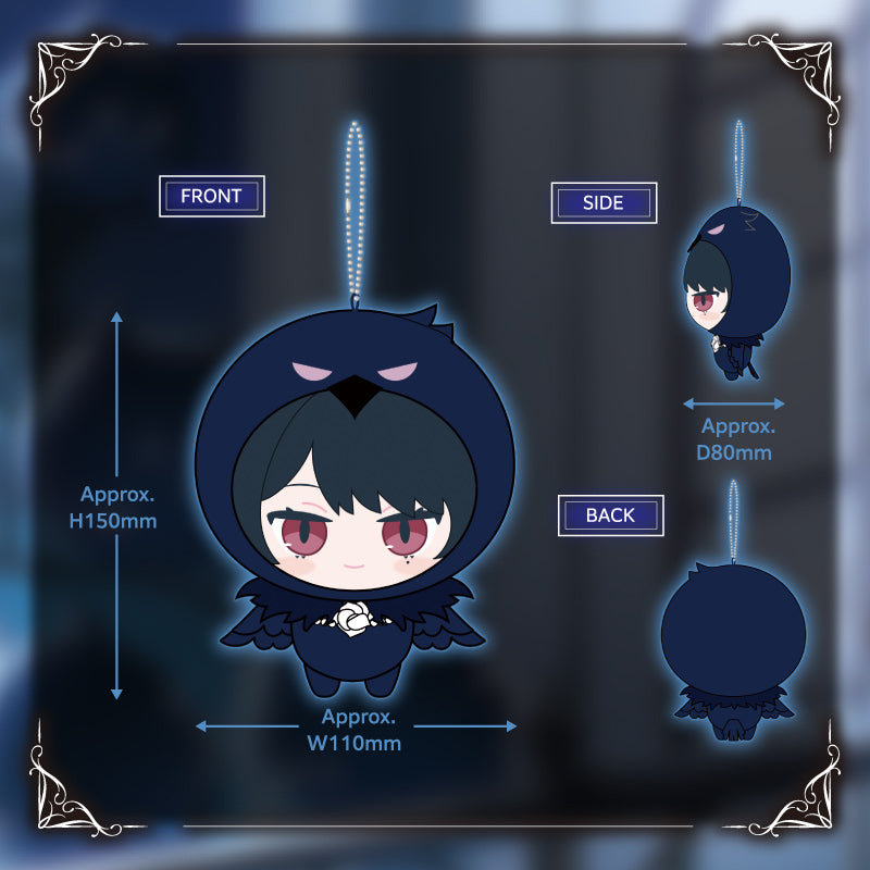 [20241122 - 20241223] "Nerissa Ravencroft Birthday Celebration 2024" Raven Nerissa, Baby Version Plushie Keychain