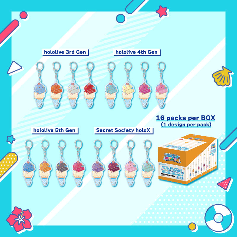 [20250709 - ] "holoNatsu Paradise Merch vol.1" Random Acrylic Charm