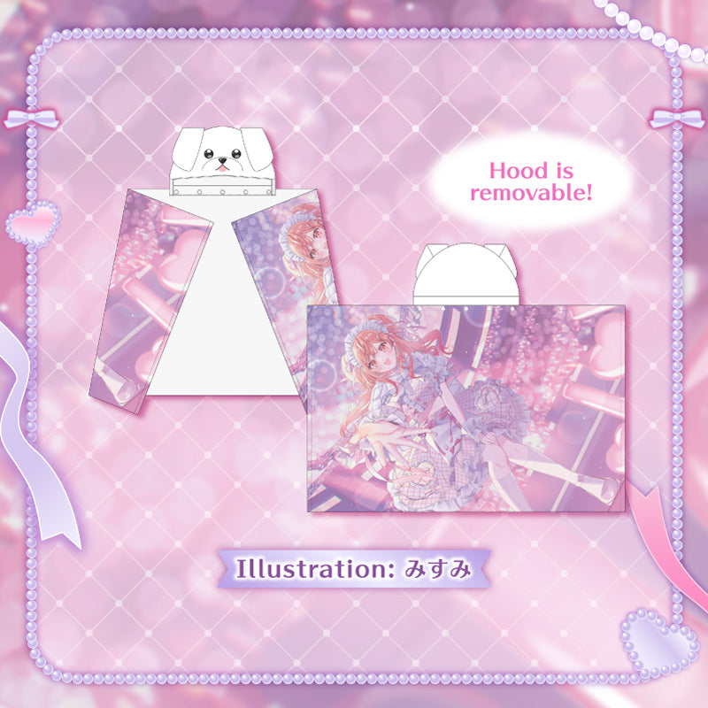 [20250909 - 20251014] "一条莉莉华 一条Corp. 周边" 让莉莉华好好抱抱你！ 兜帽毛巾