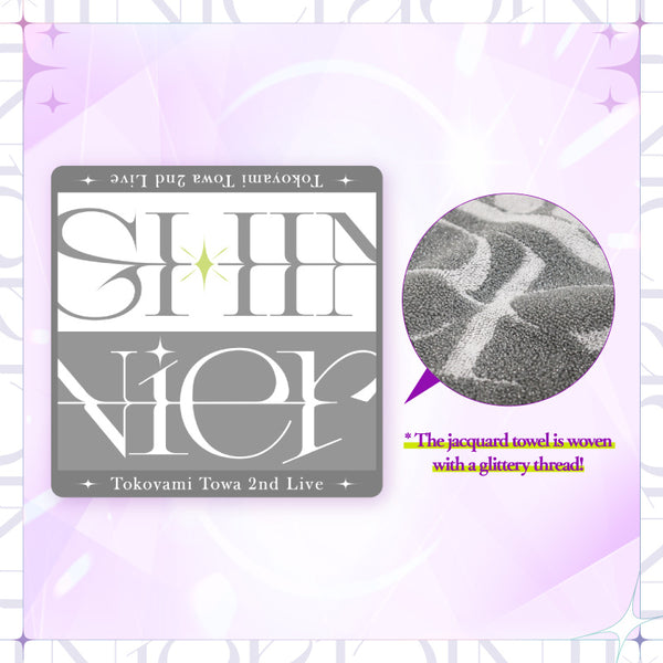 【2次贩售】 Tokoyami Towa 2nd Live "SHINier" 演唱会周边 - 手巾