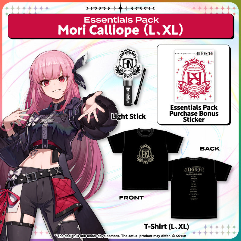 In-Stock Merch】hololive English 3rd Concert -All for One- Concert