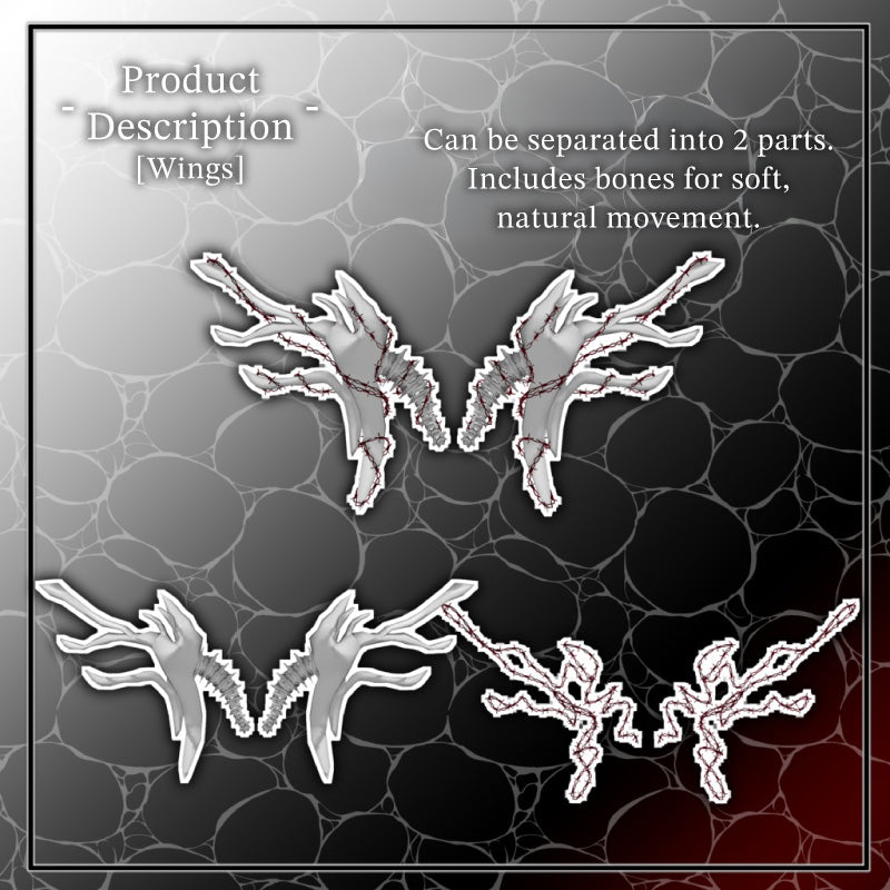 [20251107 - ] "t-shop"【VRChat】神哭系列第 3 弹 白翼神哭 Griswyn【对应所有avatar】