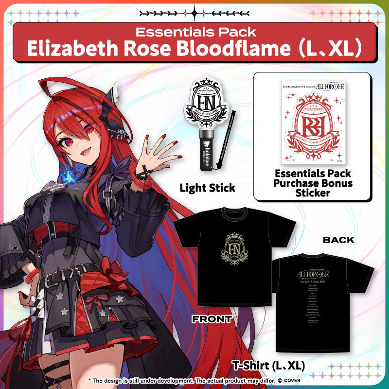 In-Stock Merch】hololive English 3rd Concert -All for One- Concert