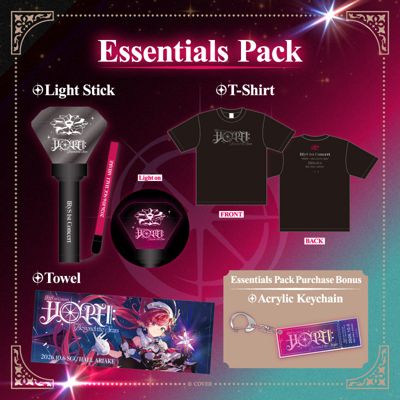 Advanced shipping】IRyS 1st Concert “HOPE ||: Beyond the Stars