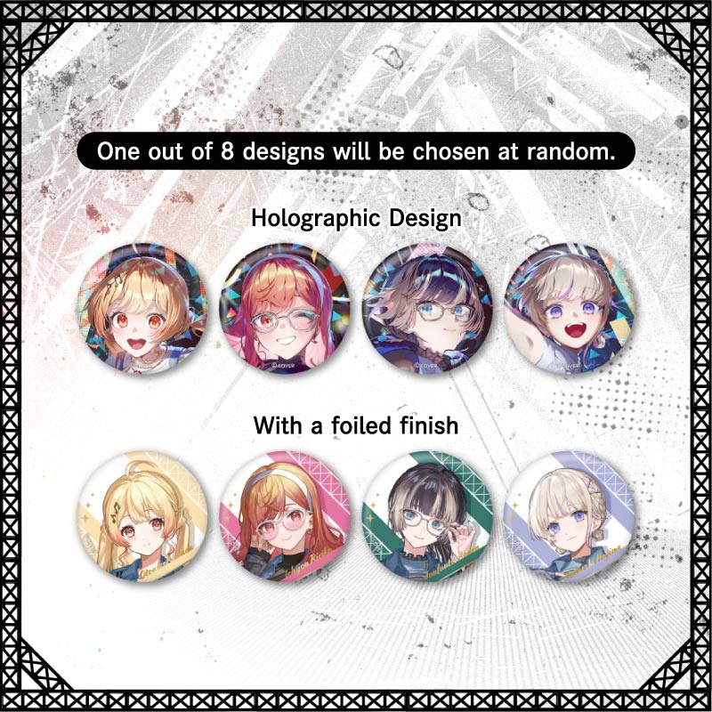 【Advanced shipping】ReGLOSS 1st Live “Flashpoint” Concert Merch - Random Button Badge