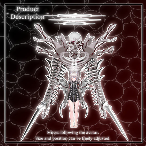 [20251107 - ] "t-shop" [VRChat] : Shinkoku Series Vol.4 – All Avatar Compatible Mumei Shinkoku (無名神哭) The Nameless [Compatible with all avatars]