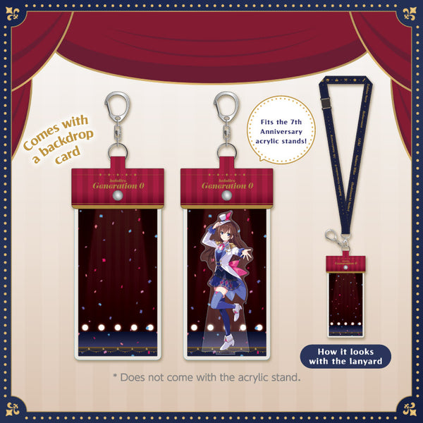 [20240907 - 20241007] "hololive Generation 0 7th Anniversary Celebration" Ticket Case with Lanyard