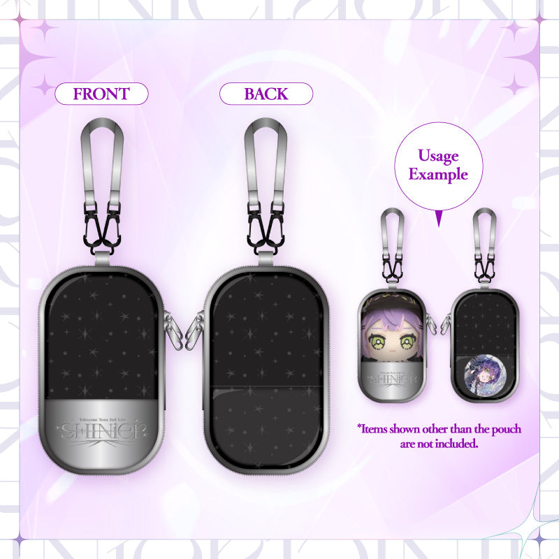 【2次贩售】 Tokoyami Towa 2nd Live "SHINier" 演唱会周边 - 收纳包