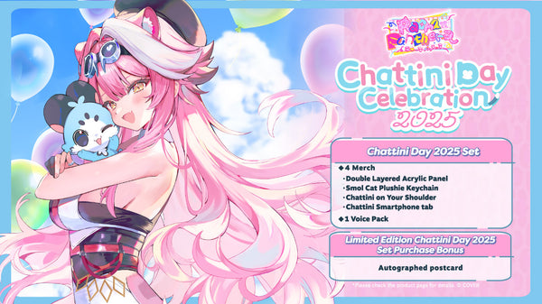 [20251020 - 20251125] [Limited Quantity/Handwritten Bonus] "Raora Panthera Chattini Day Celebration 2025" Merch Complete Set Limited ver.