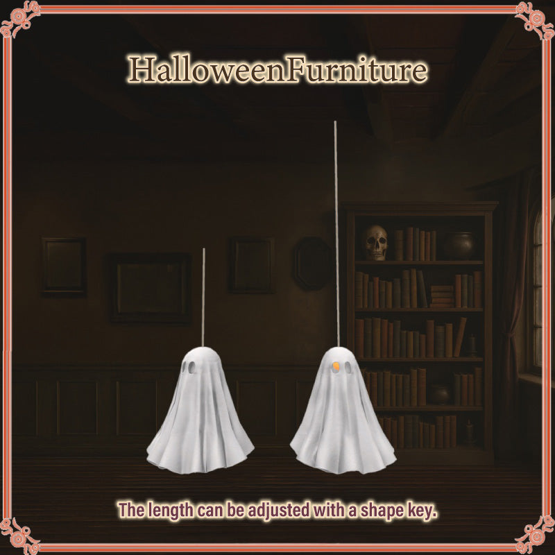 [20251021 - ] "IKA 3DCG art studio" Halloween Furniture (29 items) [For VRChat]