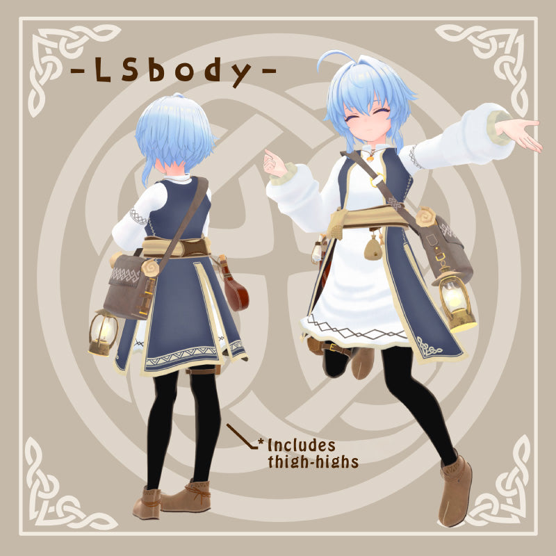 [20251121 - ] "Eichi" 旅人穿搭 [兼容10款avatar] (VRChat适用)